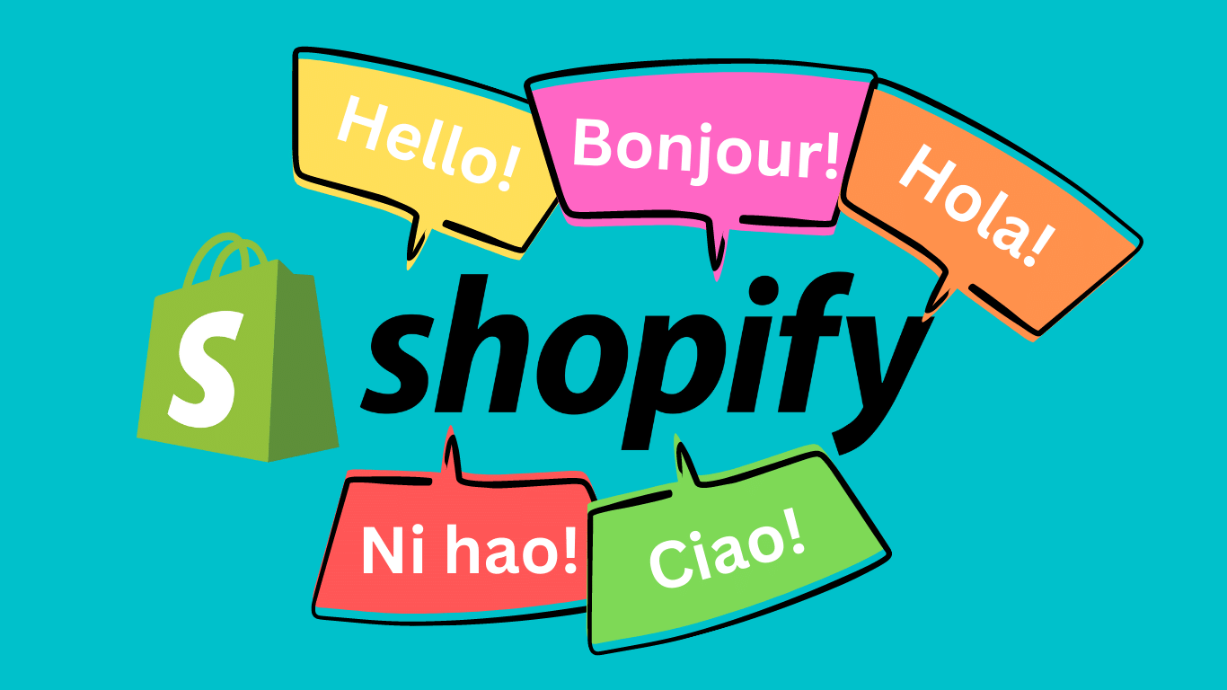 Hello Bonjour Hola Shopify multilangual logo
